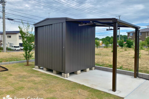 O邸物置サイクルポート