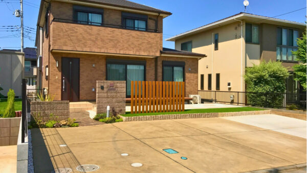 防草シートから大変身！手間いらずで美しいお庭へ　つくば市O様邸