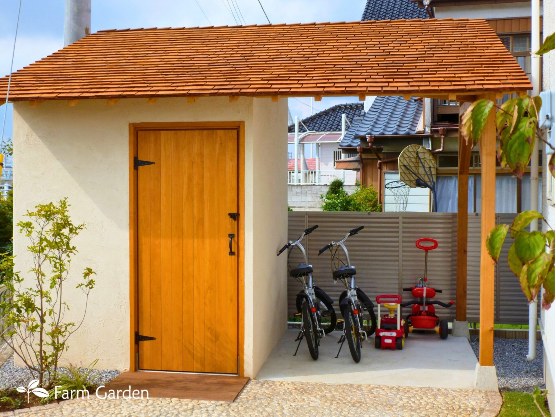 7 T（筑西）オリジナル物置小屋兼サイクルポート